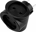 REXANT 11-1064-1 Тройник электрический 6А б/з черный 220 В REXANT REXANT 11-1064-1 Тройник электрический 6А б/з черный 220 В REXANT
