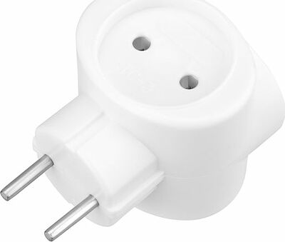 REXANT 11-1064 Тройник электрический 6А б/з белый 220 В REXANT