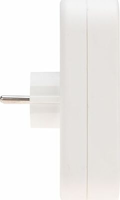 REXANT 11-1079 Тройник электрический линейный 16А с/з вертикальный, белый REXANT