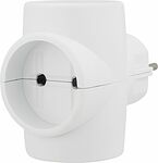 REXANT 11-1081 Тройник электрический 6А б/з белый 220 В REXANT 