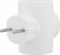 REXANT 11-1081 Тройник электрический 6А б/з белый 220 В REXANT REXANT 11-1081 Тройник электрический 6А б/з белый 220 В REXANT