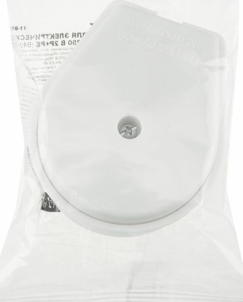 REXANT 11-8519 Вилка ВШ для электрической плиты 40А, 250В 2Р+РЕ (ОУ) белая REXANT
