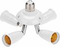 REXANT 11-8864 Разветвитель цокольный Е27-4хЕ27 (поворотный цоколь) белый REXANT REXANT 11-8864 Разветвитель цокольный Е27-4хЕ27 (поворотный цоколь) белый REXANT
