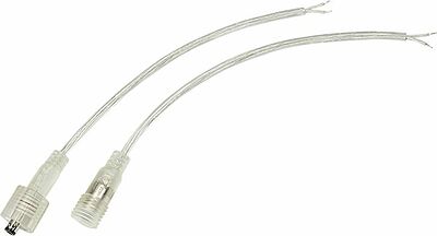 REXANT 11-9322 Соединительный кабель (2pin) герметичный (IP67) 2х0.35мм² прозрачный REXANT