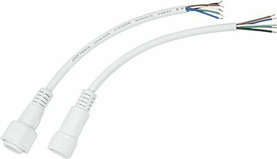 REXANT 11-9450 Соединительный кабель (5pin) герметичный (IP67) 5х0.5мм² белый REXANT