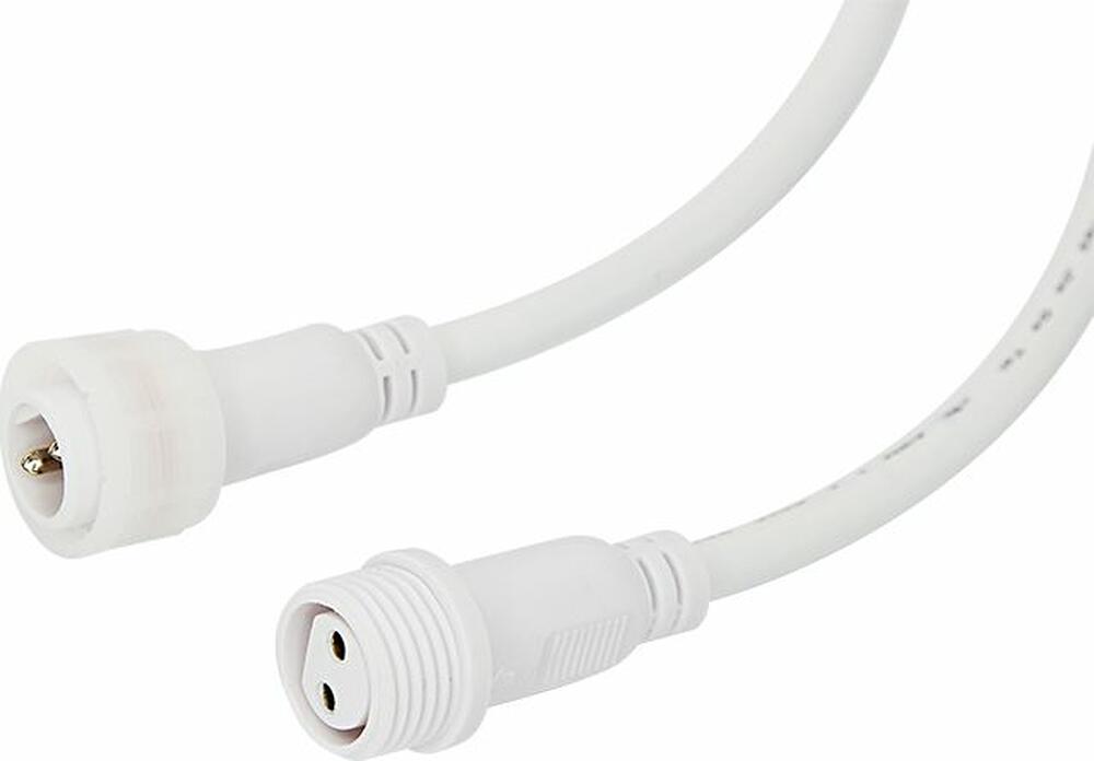 REXANT 11-9820 Соединительный кабель (2pin) герметичный (IP67) 2х1,0мм² белый REXANT
