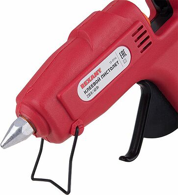 REXANT 12-0114 Пистолет клеевой, 60Вт, Ø11мм, с кнопкой, блистер REXANT