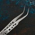 REXANT 12-0385 Пинцет изогнутый узкий 120мм Airy (блистер) REXANT 