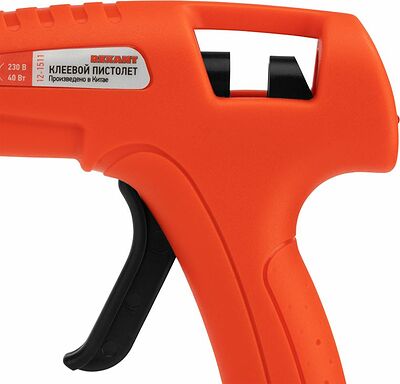 REXANT 12-1511 Пистолет клеевой, 40Вт, Ø7мм, ЭКСПЕРТ, блистер REXANT