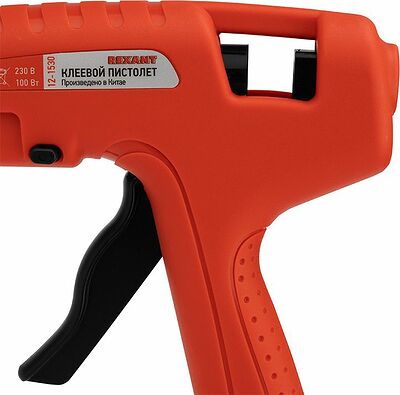 REXANT 12-1530 Пистолет клеевой, 100Вт, Ø11мм, ЭКСПЕРТ, блистер REXANT