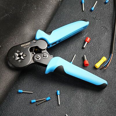 REXANT 12-3202 Кримпер HT-864 для обжима штыревых наконечников 0,25-6,0мм² REXANT