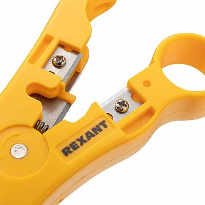 REXANT 12-4016-4 Инструмент HT-302 для зачистки и обрезки кабелей RG-58, RG-59, RG-6, RG-11 REXANT