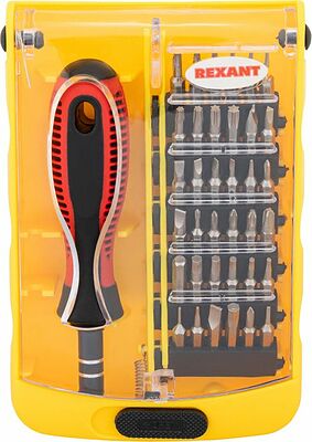 REXANT 12-4702 Набор отверток для точных работ 37 предметов REXANT