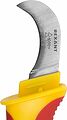 REXANT 12-4937 Нож монтажника, нержавеющая сталь, изогнутое лезвие REXANT