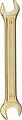 REXANT 12-5822-2 Ключ рожковый 8х9мм, желтый цинк REXANT 