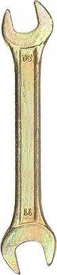 REXANT 12-5824-2 Ключ рожковый 10х11мм, желтый цинк REXANT 