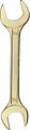REXANT 12-5833-2 Ключ рожковый 24х27мм, желтый цинк REXANT 