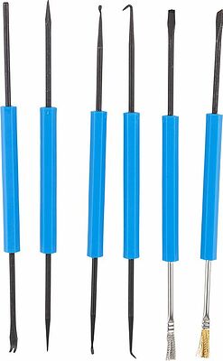 REXANT 12-6031 Набор монтажного инструмента для пайки REXANT, 6 предметов