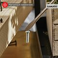 REXANT 12-6424-1 Отвертка шлицевая SL4х100мм, трехкомпонентная рукоятка, сталь S2 REXANT