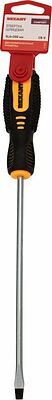 REXANT 12-6432 Отвертка шлицевая SL6х200мм, двухкомпонентная рукоятка REXANT