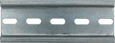 REXANT 12-8025 DIN-рейка 25см перфорированная оцинкованная REXANT