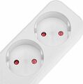 REXANT 13-4002 Удлинитель STANDARD 2 гнезда, 5м, 2х1,0мм², б/з, белый REXANT