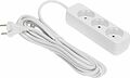 REXANT 13-4008 Удлинитель STANDARD 3 гнезда, 5м, 2х1,0мм², б/з, белый REXANT REXANT 13-4008 Удлинитель STANDARD 3 гнезда, 5м, 2х1,0мм², б/з, белый REXANT