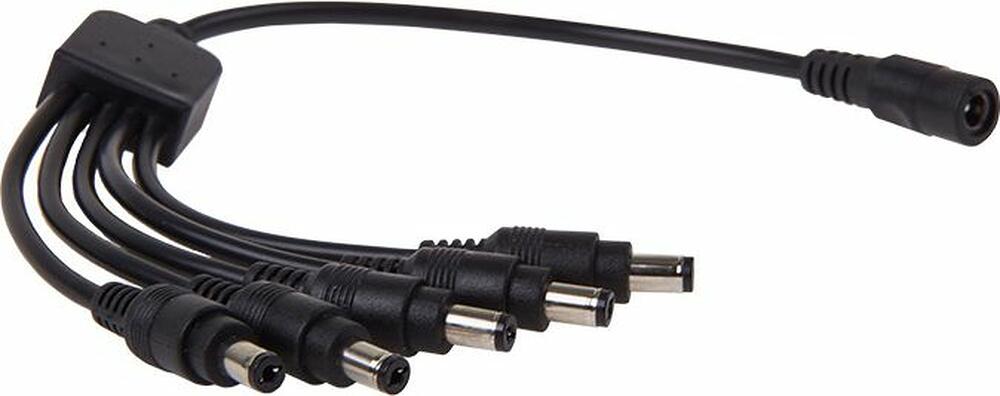 REXANT 14-0318 Разветвитель питания DC на 5 разъемов 2,1х5,5мм REXANT