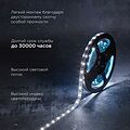 REXANT 141-217 Лента светодиодная 12В, SMD2835, 9,6Вт/м, 60 LED/м, 6500K, 8мм, 5м, IP20 REXANT