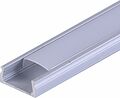 REXANT 146-400 Комплект накладного алюминиевого профиля с рассеивателем, 15х6мм, 2м REXANT