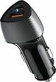 REXANT 16-0241 Автомобильное зарядное устройство c двумя портами (USB-A QC 3.0 + USB-C PD) cо световой индикацией, 20Вт, черное REXANT