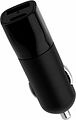 REXANT 16-0292 Зарядное устройство в прикуриватель REXANT USB x Type-C, 18W, с Quick charge, черное