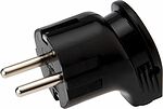 REXANT 16-0726 Вилка Евро угловая с з/к 16А черная REXANT