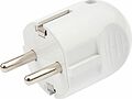 REXANT 16-0732 Вилка Евро прямая с з/к 16А белая REXANT
