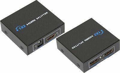 REXANT 17-6901 Делитель гнездо HDMI на 2 гнезда HDMI, металл REXANT