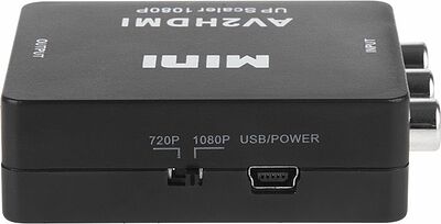 REXANT 17-6939 Конвертер 3 RCA на HDMI, пластик REXANT