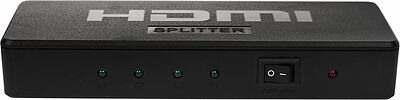 REXANT 17-6952 Делитель гнездо HDMI на 4 гнезда HDMI, пластик REXANT