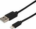 REXANT 18-1122 Кабель USB-A – Lightning, 1А, 1м, ПВХ, черный REXANT REXANT 18-1122 Кабель USB-A – Lightning, 1А, 1м, ПВХ, черный REXANT