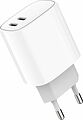 REXANT 18-2210 Сетевое зарядное устройство с двумя портами USB-C + USB-C, 20Вт REXANT