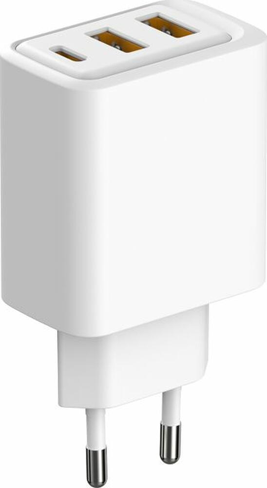 REXANT 18-2213 Сетевое зарядное устройство с двумя портами USB-A и одним портом USB-C, 10Вт REXANT