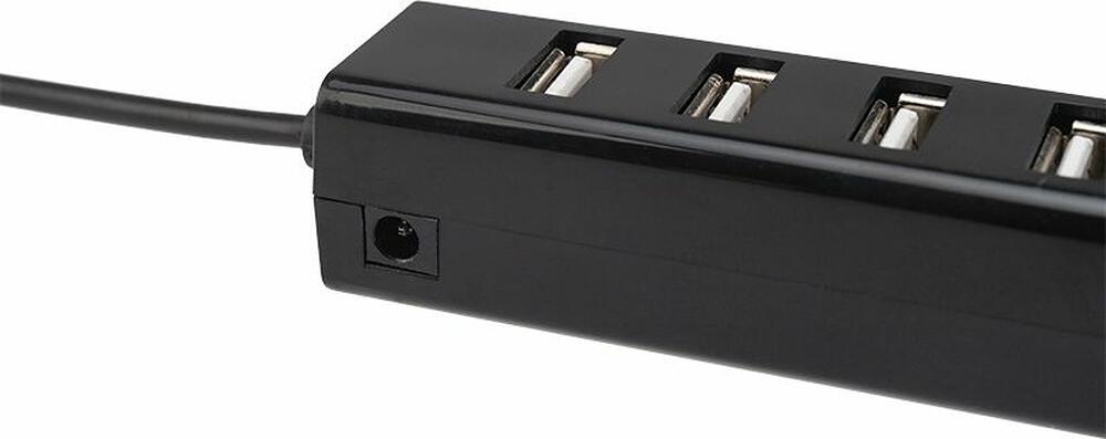 REXANT 18-4107 Разветвитель USB на 7 портов черный REXANT