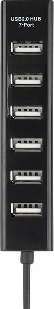 REXANT 18-4107 Разветвитель USB на 7 портов черный REXANT