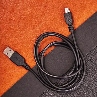 REXANT 18-4402 Кабель USB-A – mini USB, 1А, 1м, ПВХ, черный REXANT
