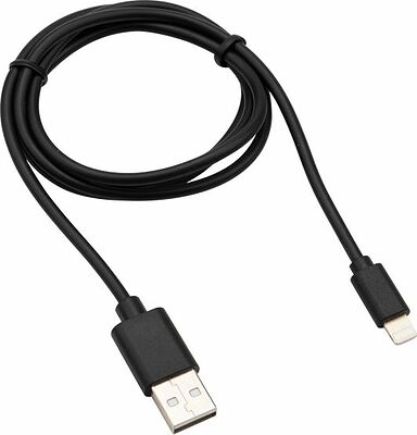 REXANT 18-7050 Кабель USB-A – Lightning, 2,1А, 1м, ПВХ, черный REXANT
