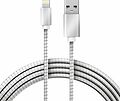 REXANT 18-7057 Кабель USB-A – Lightning, 2A, 1м, в матовой стальной оплетке REXANT