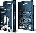 REXANT 18-7061 Кабель USB-A – Lightning, 2,4А, 1м, в белой нейлоновой оплетке REXANT REXANT 18-7061 Кабель USB-A – Lightning, 2,4А, 1м, в белой нейлоновой оплетке REXANT