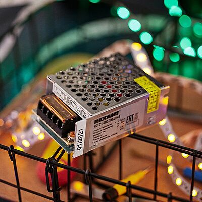 REXANT 201-024-1 Источник питания AC 110-250V/DC 24V 1A 24W с разъемами под винт (IP20)