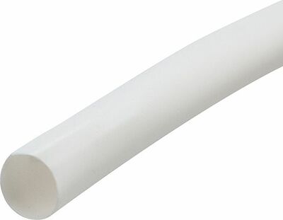 REXANT 29-0011 Трубка термоусаживаемая ТУТ нг 4,0/2,0мм, белая, ролик 2,44м REXANT