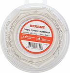 REXANT 29-0011 Трубка термоусаживаемая ТУТ нг 4,0/2,0мм, белая, ролик 2,44м REXANT