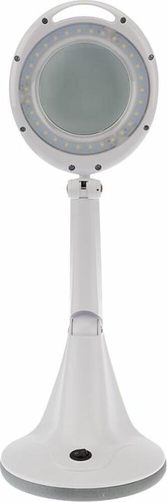 REXANT 31-0245 Лупа настольная 3D с подсветкой 30 SMD LED, ø100мм, белая REXANT